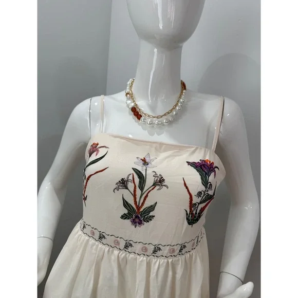 Commense Backless Pleated Floral Dress‎ size S - Picture 13 of 13